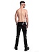 Masculine Wetlook Fetish Trousers with Zippers | BDSM Fashion