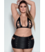 Lust Fetish Clio Skirt and Top Set | BDSM Fashion
