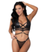 Lust Double Crossed Nadia Fetish Lingerie Set | BDSM Fashion