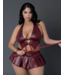 Lust Seraphina Halter Top and Skirt Fetish Set | BDSM Fashion