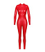 Orgia Red Catsuit | BDSM Fashion
