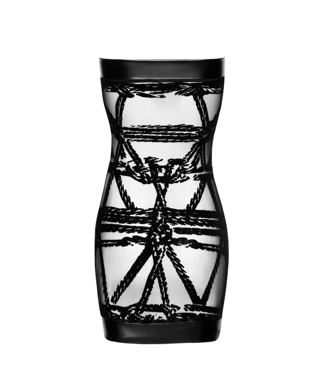 Bondesque Off-shoulder mini Fetish dress | BDSM Fashion