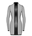 Crossfire Mesh & Wetlook Mini Fetish Dress | BDSM Fashion