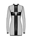 Crossfire Mesh & Wetlook Mini Fetish Dress | BDSM Fashion
