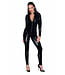 Long Button-Up Shiny PVC Catsuit