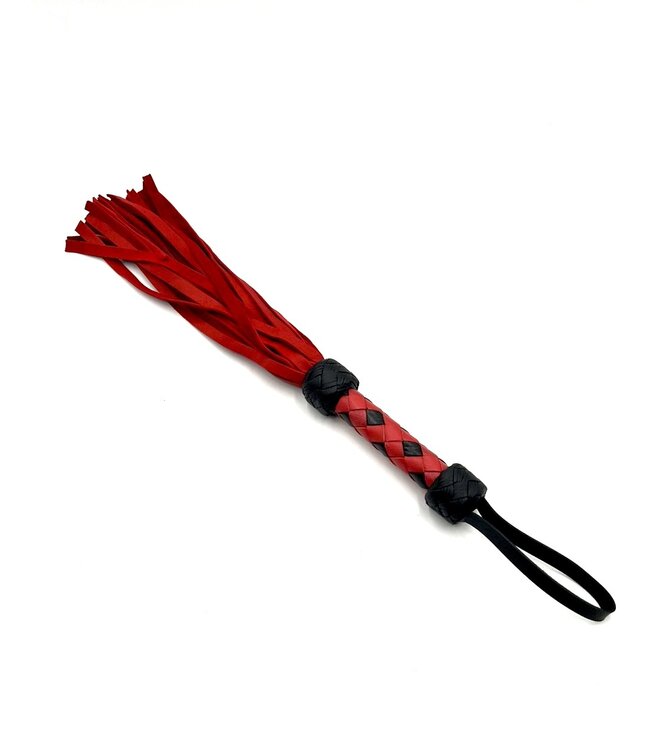 Short Deerskin Bondage Flogger | BDSM Impact Play