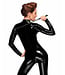 Shiny PVC Catsuit with 3-way zipper | BDSM Fashion