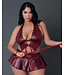 Lust Seraphina Halter Top and Skirt Fetish Set | BDSM Fashion