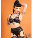 Whatkatiedid Zorita Fishnet Suspender Belt