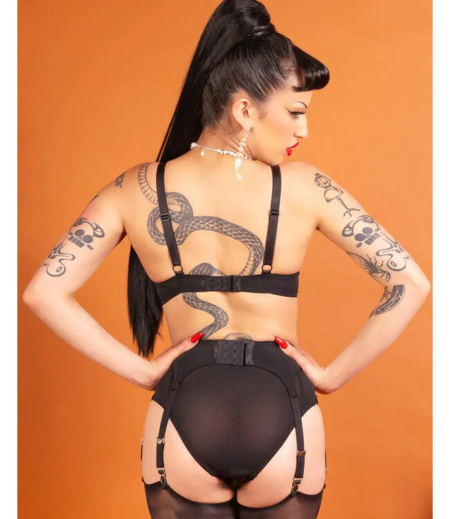 Zorita Fishnet Suspender Belt