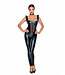 Flirtatious | PVC Cutout Catsuit