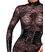 Noirelle Lace Corset Midi Fetish Dress | BDSM Fashion