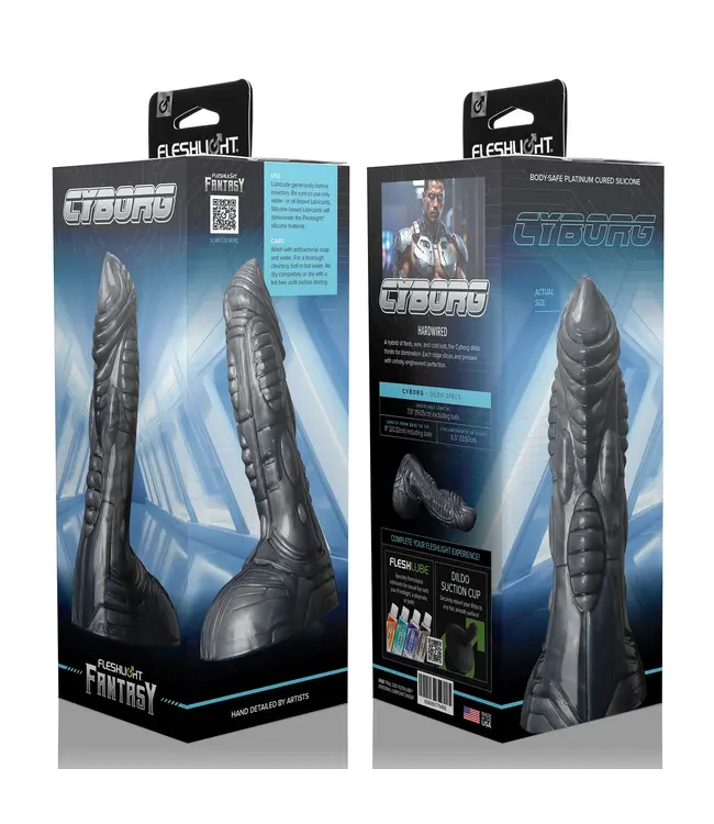 Fleshlight Fantasy Cyborg Silicone Dildo