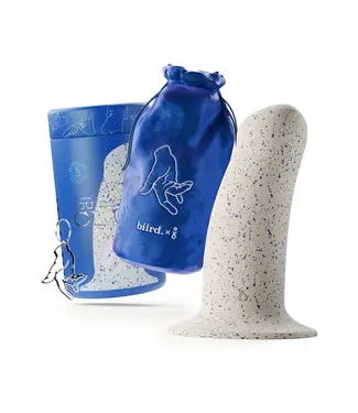 Biird Biird Boo | Thick Silicone Dildo with Suction Cup Base | Jouissance Club Edition