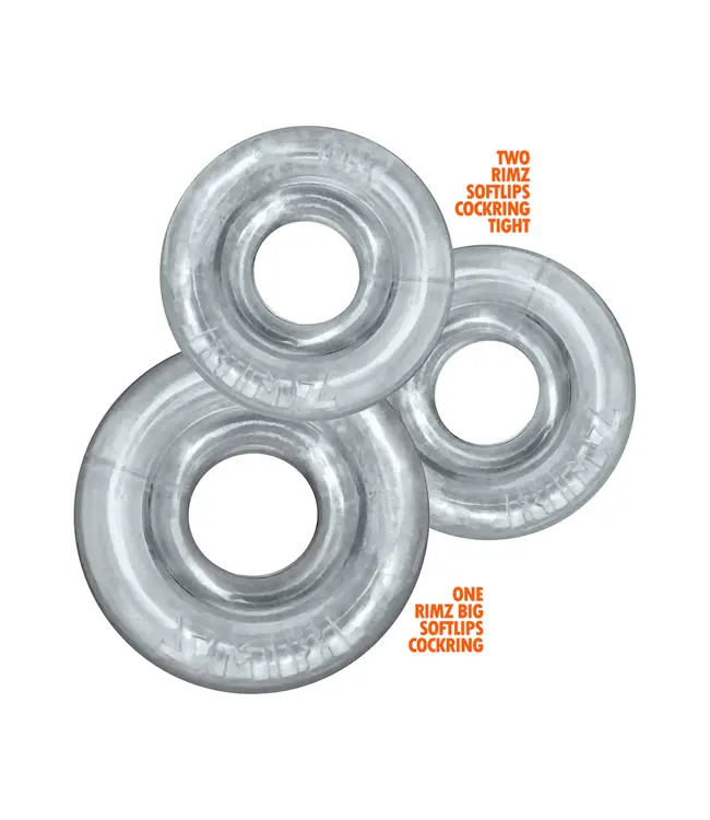 Oxballs | Rimringz Multi Size 3-Pack | Stretch Cock Rings