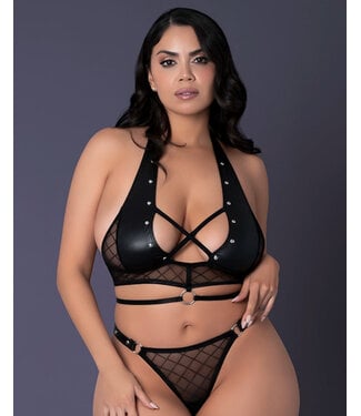 Lust Lust Double Crossed Nadia Fetish Lingerie Set | BDSM Fashion