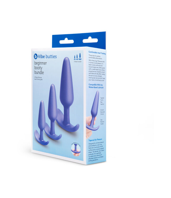 b-Vibe Butties Beginner Booty Bundle | Anal Plugs