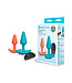 b-Vibe Butties Anal Training 2-Piece | Vibrating Butt Plugs