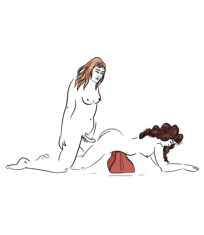 Tula Dual Sex Toy Mount | Sex Positioning Pillows