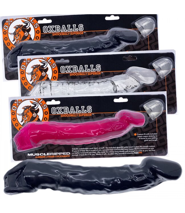 Oxballs MUSCLE RIPPED | Silicone Cocksheath