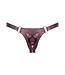 Strap-On-Me  | Leatherette Aubergine  Strapon Harness