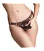 Strap-On-Me  | Leatherette Aubergine  Strapon Harness