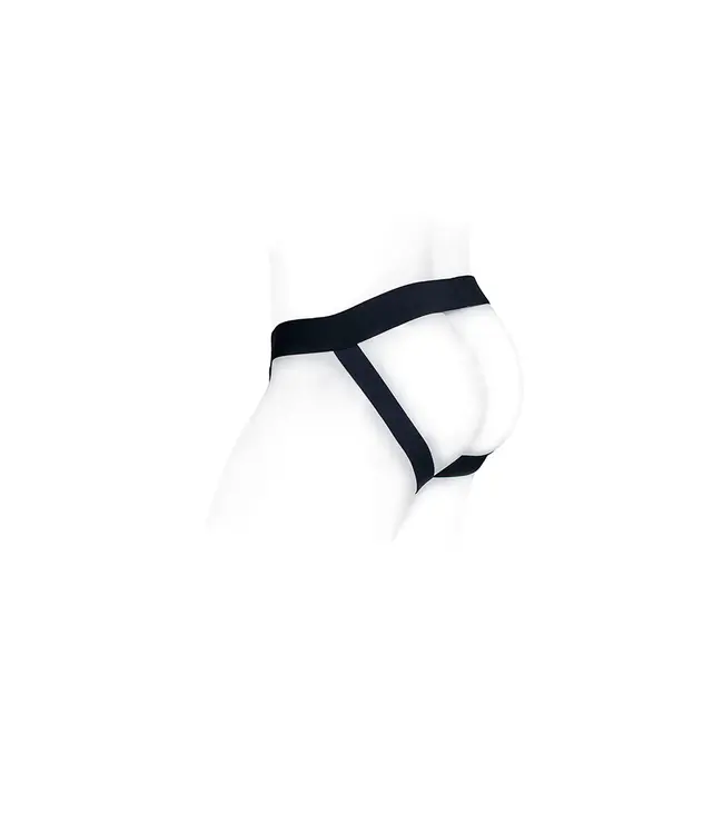 SpareParts | Pete Freestyle Nylon Packing Jock Black