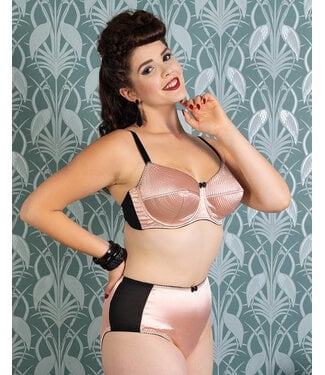 Whatkatiedid Blush satine knickers