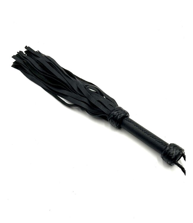 Cowhide Leather Floggers | Stitched Handle