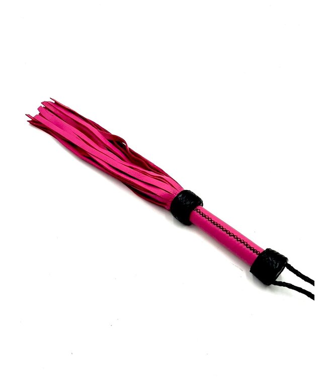 Cowhide Leather Floggers | Stitched Handle