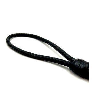 Spanked Leather Loop Whip Slapper