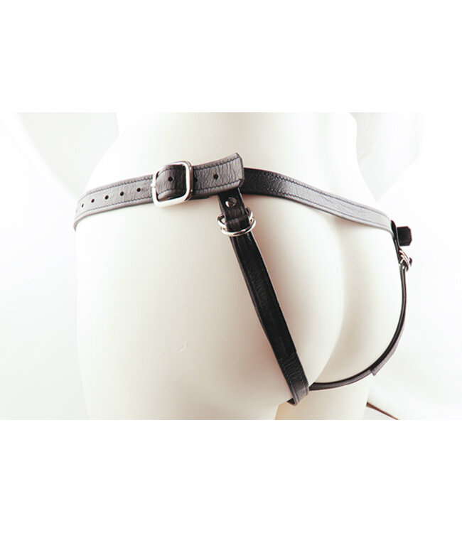 Forge Forced Orgasm Leather Harness