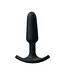 Trio Anal Plug Set Black Weighted Silicone