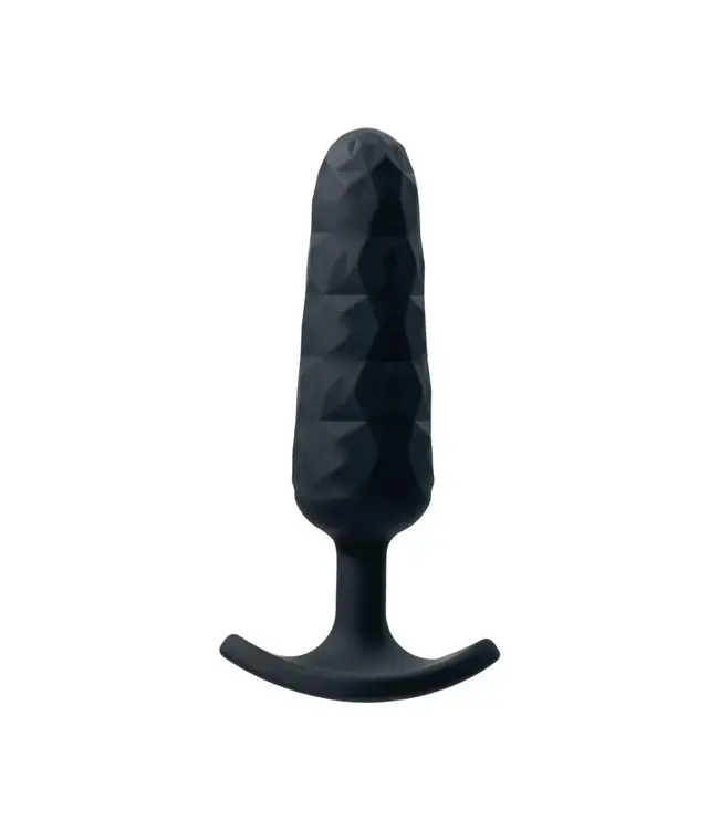 Trio Anal Plug Set Black Weighted Silicone