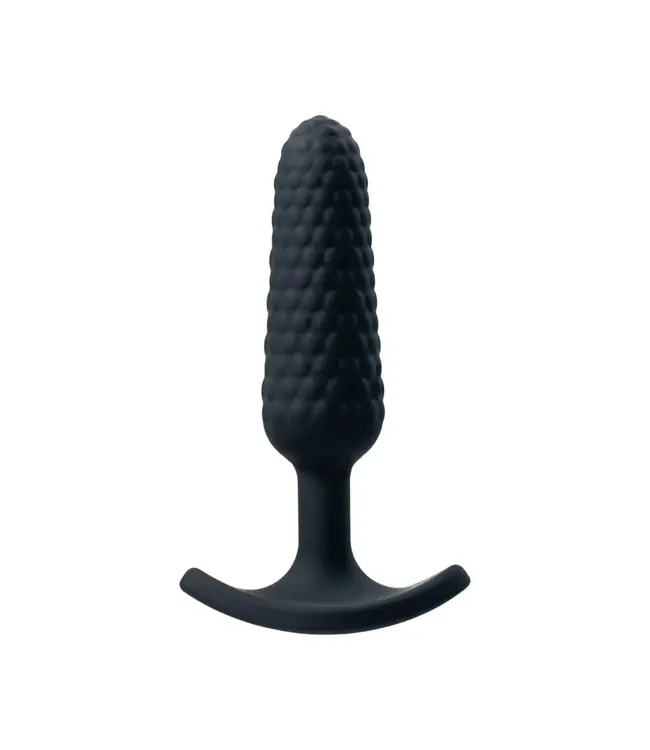 Trio Anal Plug Set Black Weighted Silicone