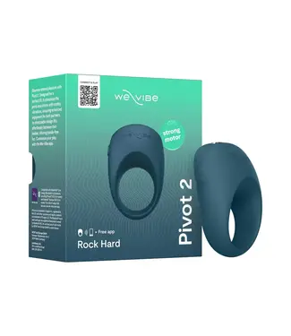 we-vibe We-Vibe | Pivot 2 Vibrating Couples Ring Slate