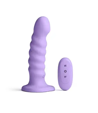 NS Novelties Ribbed Vibrating Dildo
