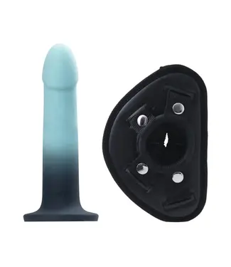 VeDO Silicone Dildo with a Strap-On Harness Kit