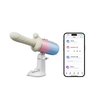 Lovense Spinel App-Controlled Portable Thrusting, Vibrating & Heating Dildo