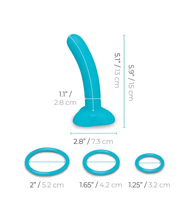 Every Body Strap-On Harness Set with 6 in. Silicone Dildo Peg