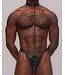 Male Power Fetish Tormentor Choker G-String Body Harness