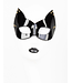 Ricco Molded Kitten Mask in Patent Leather