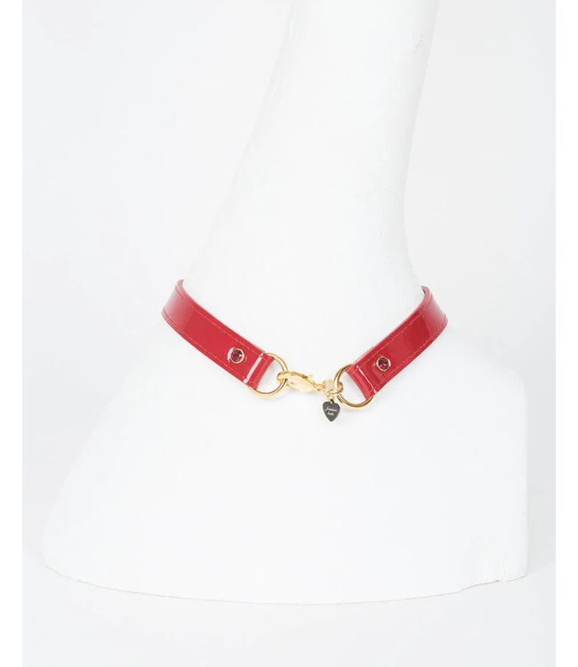 Red Hot Collar with Swarovski® Red Siam Crystals