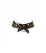 Deluxe Collar | 24K Gold Rivets & Satin Bow Luxury Collar