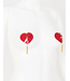 Red Hot Chain Heart Pasties with Swarovski® Crystals