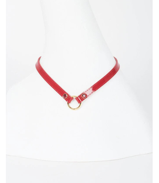 Fräulein Kink Red Hot Skinny  Collar | Glamour Kink
