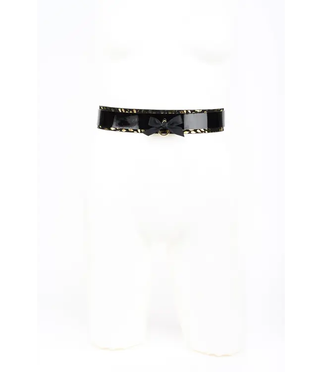 Deluxe Belt | 24K Gold Suede & Satin Bow Luxury Belt