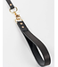 Caviar Lead Collar & Leash | Swarovski® Gold Accents