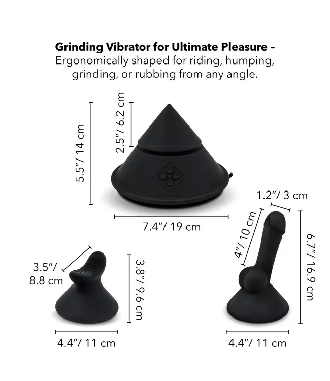 Cowgirl Cone App Controlled Ride-On Sex Machine