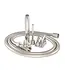 Si Novelties Shower Bidet Stainless Steel with Hose, Wall Mount & 2 Heads